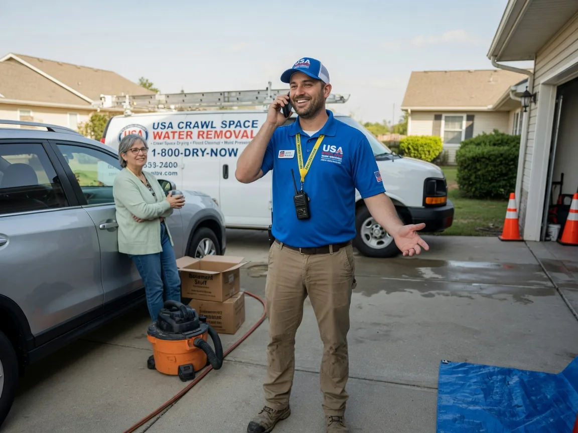 Crawl Space Water Removal Ramseur, NC FAQs